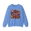 Spooky Pumpkins & Ghosts Halloween Crewneck Sweatshirt
