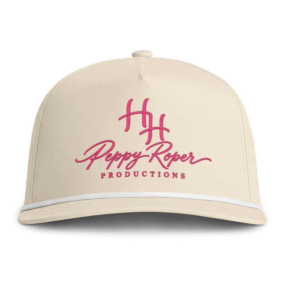 Custom Embroidered Business Logo Rope Hat | Personalized Company Hats & Branding Sunwashed
