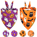 Dog Bandana Halloween 1 Pack Size Large