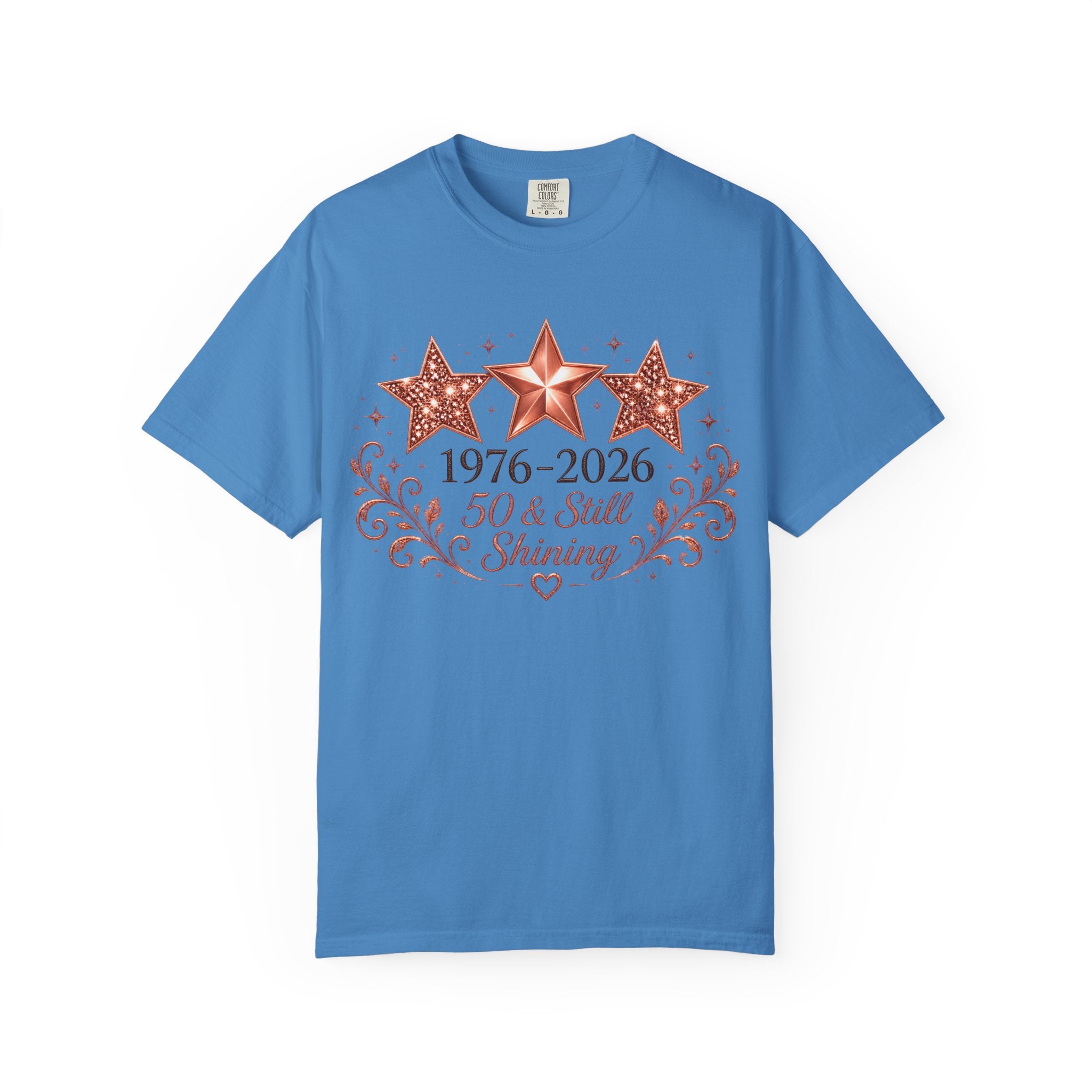 50 & Still Shining 1976-2026 T-Shirt