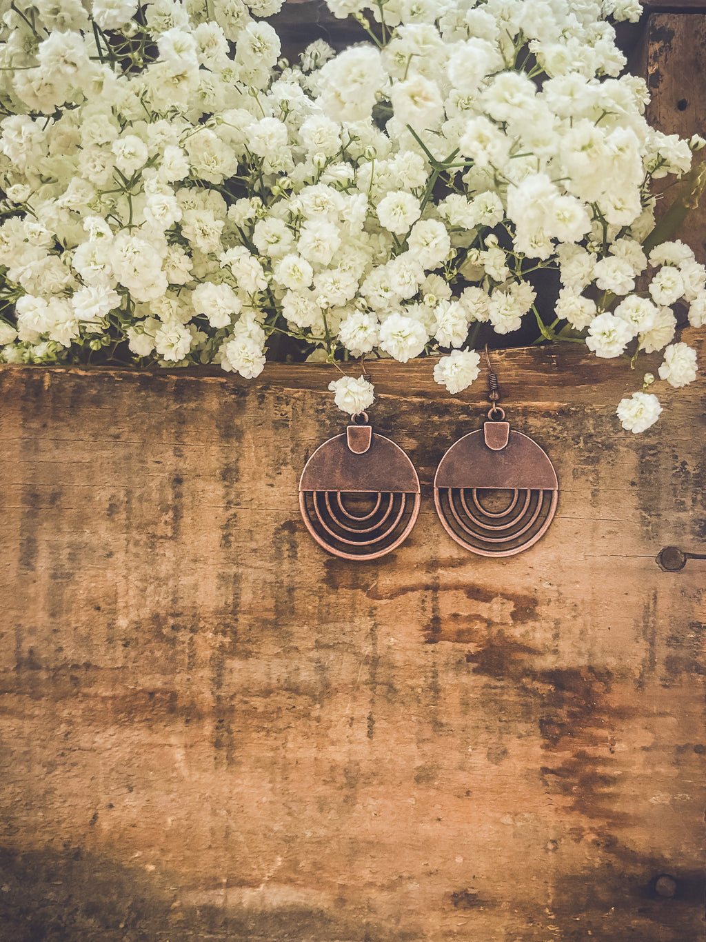 Copper Horizon Earrings