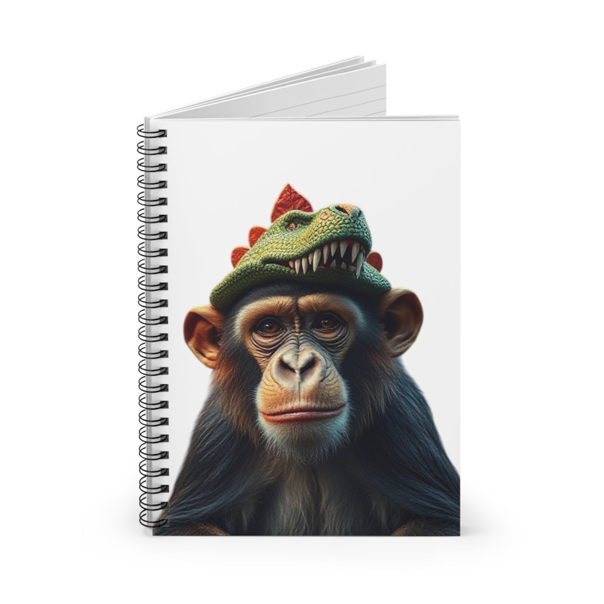 Monkey Whimsical Spiral Notebook