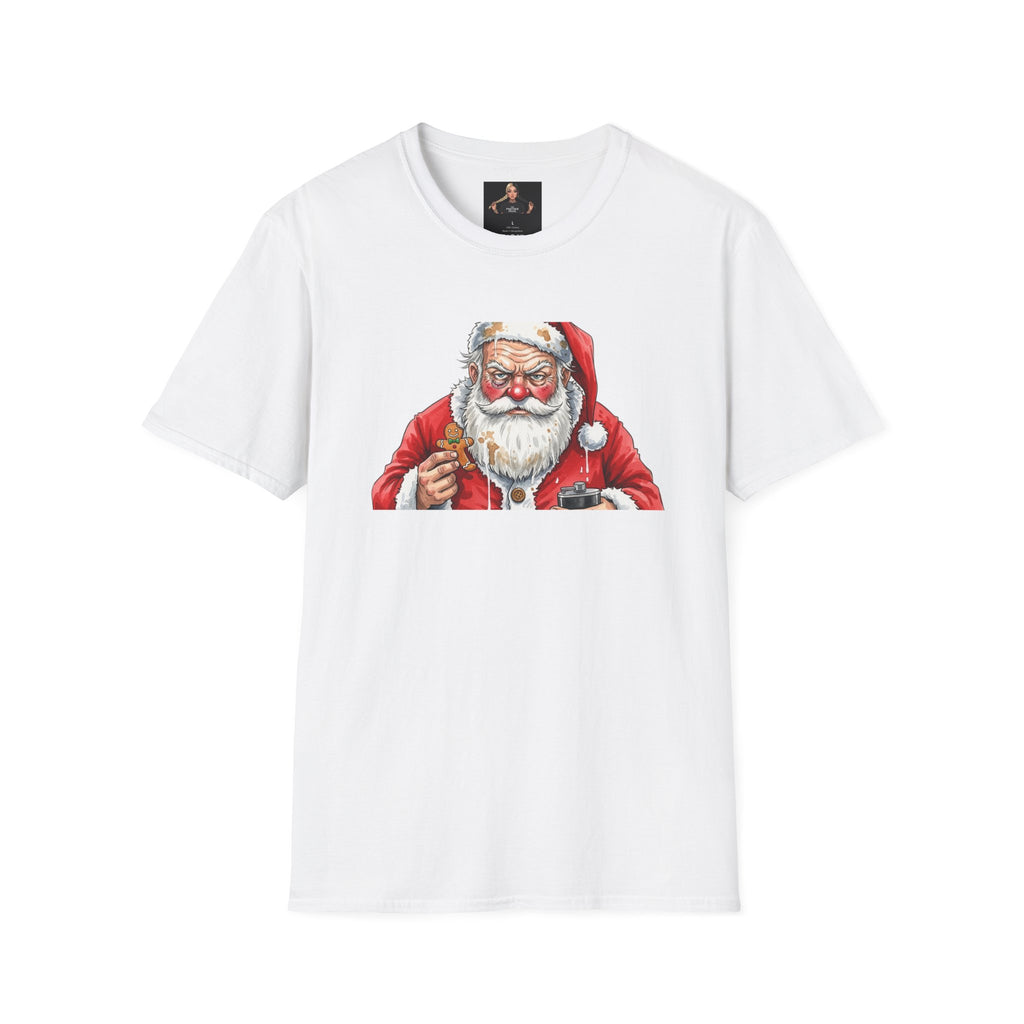 Vintage Santa Claus Smoking Pipe Tshirt