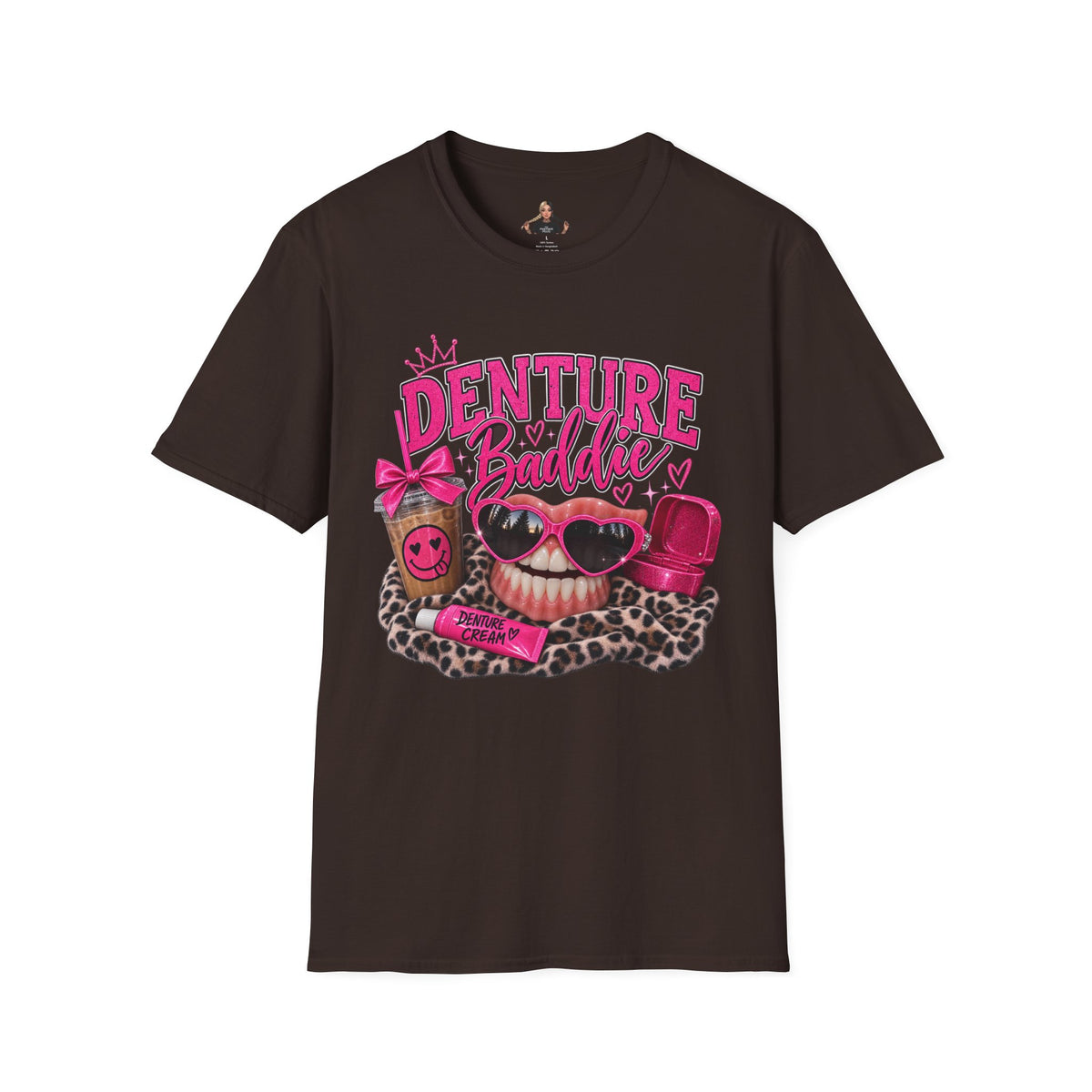Preppy Denture Baddie Unisex Softstyle T-Shirt