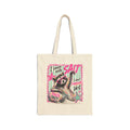 Salty Racoon Cotton Canvas Tote Bag