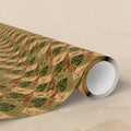 Vintage Hunters Valentines Camo Pattern Wrapping Paper | Retro Christmas Kraft