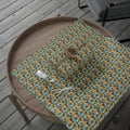 Retro Racoon Camper Pattern wrapping paper | Vintage RV Travel Campervan Design