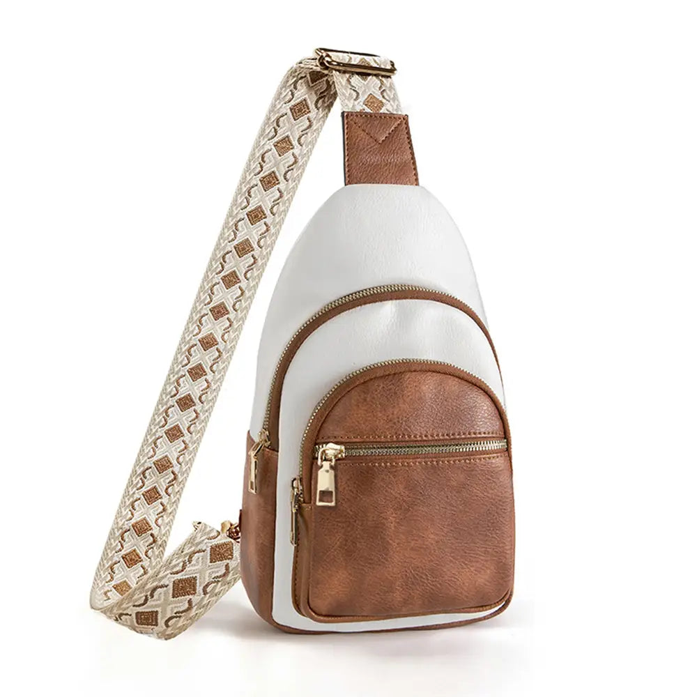 The Willow Crossbody Bag - White