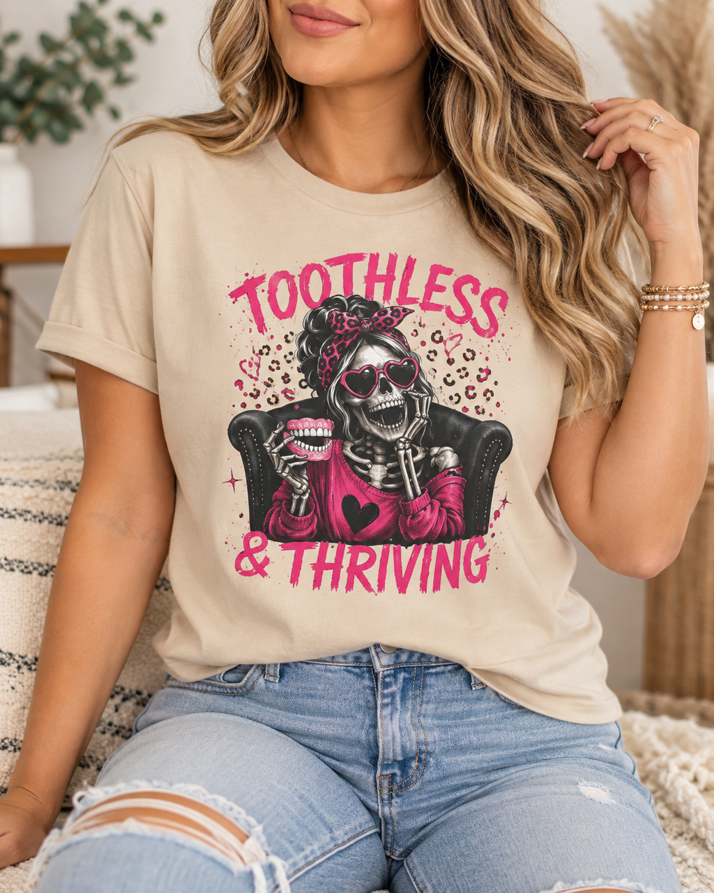 Toothless & Thriving Denture Tshirt