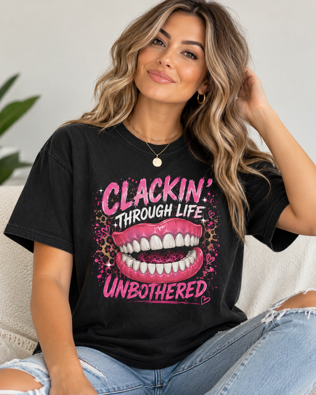 Clackin Through Life With Dentures Tshirt