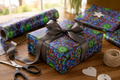 Kaleidoscope Marijuana Plant Wrapping Paper
