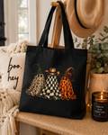 Checkered Ghost Tote Bag