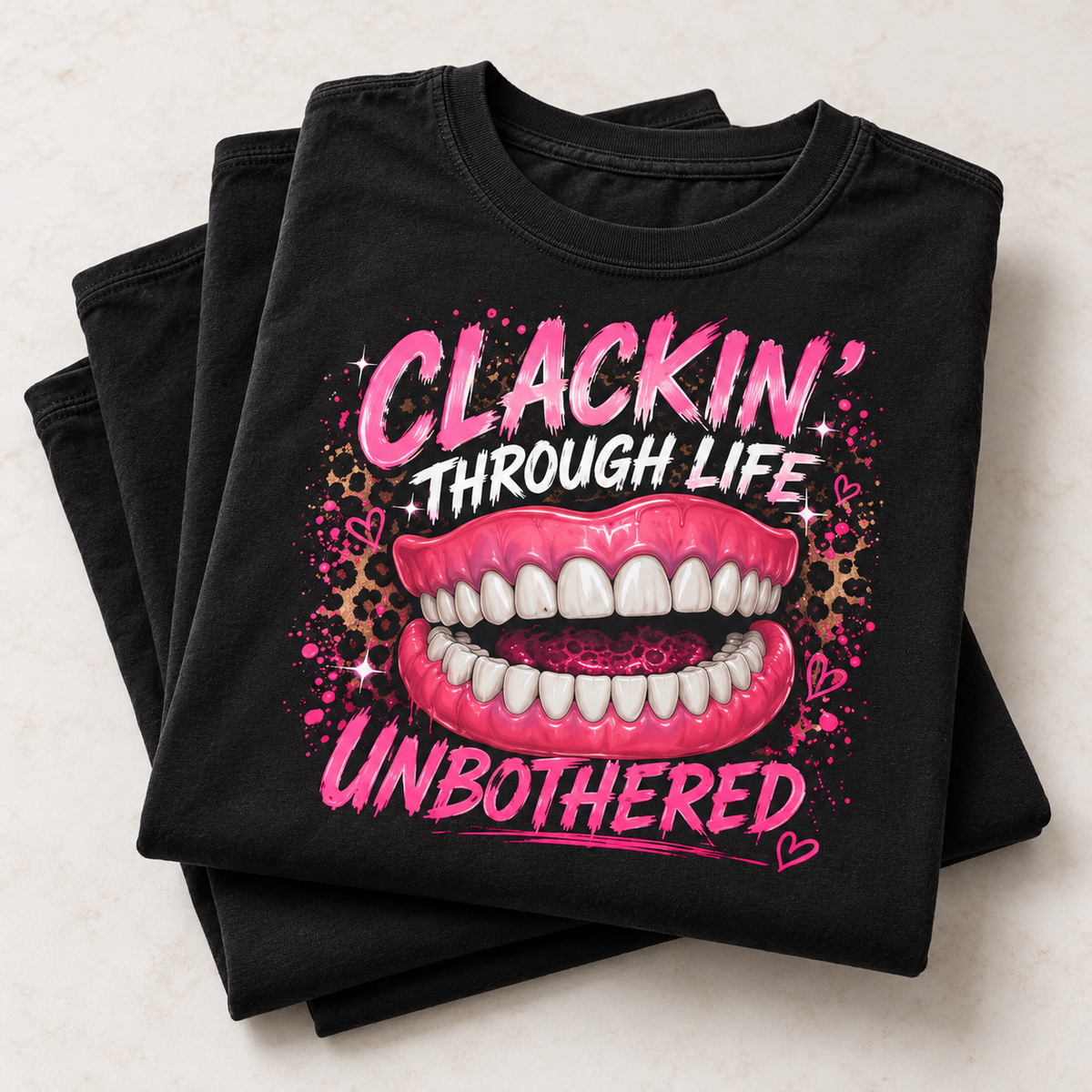 Clackin Through Life With Dentures Tshirt