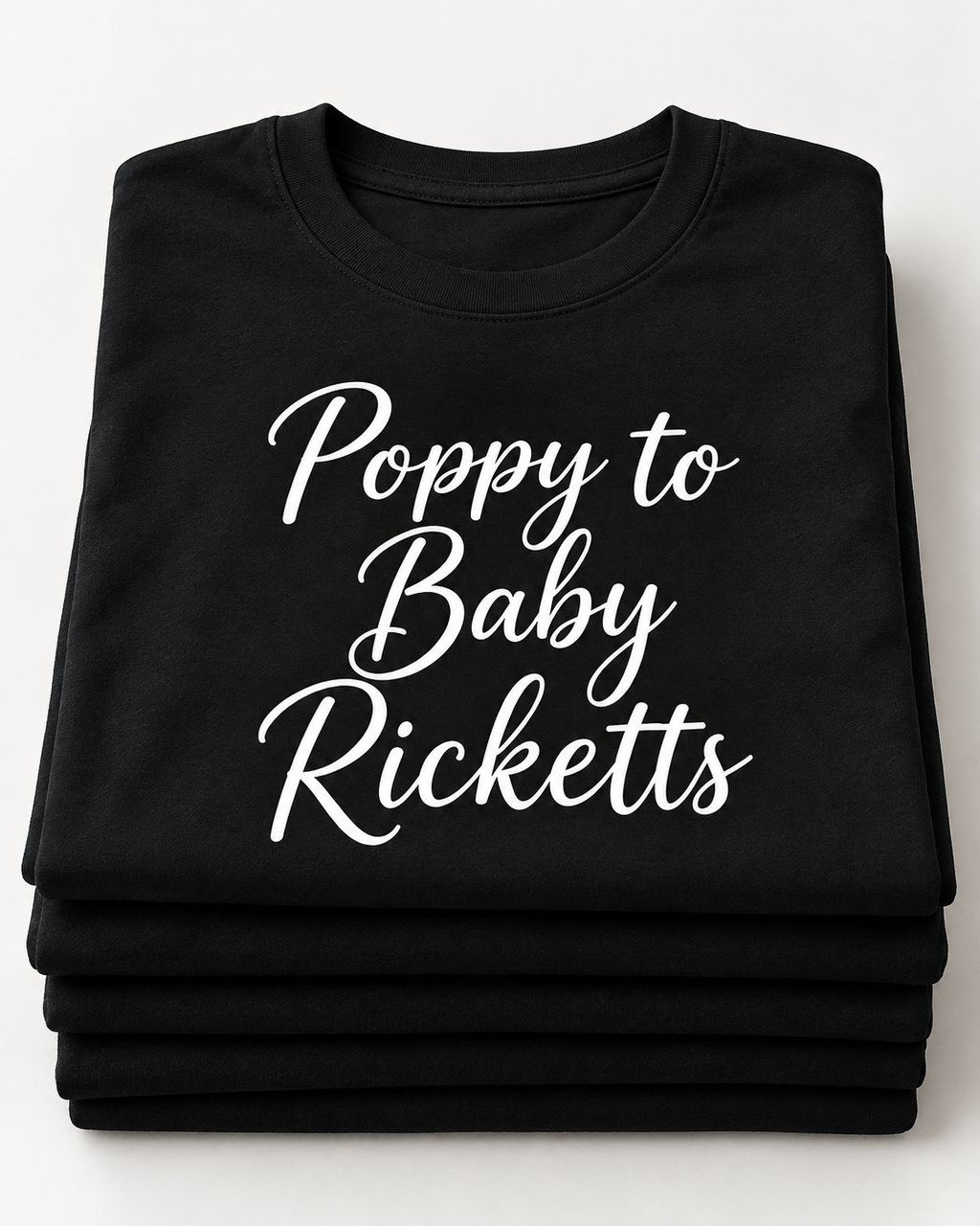 custom poppy to baby ricketts Unisex Heavy Cotton Tee