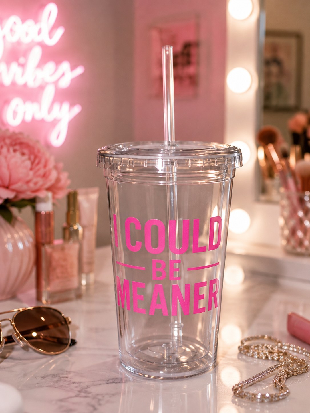 I could be meaner tumbler
