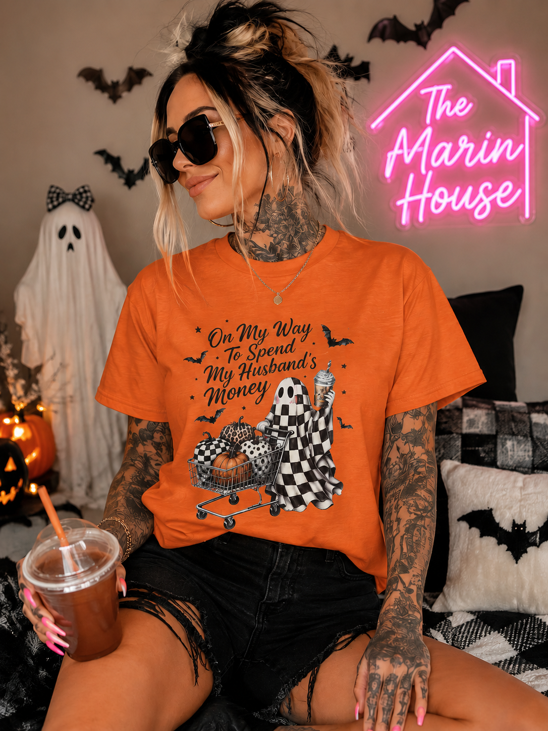 On my way to spend my husband's money t-shirt