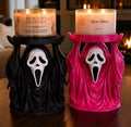 Spooky Halloween Candle Holder – Black & Pink (PRE-ORDER)