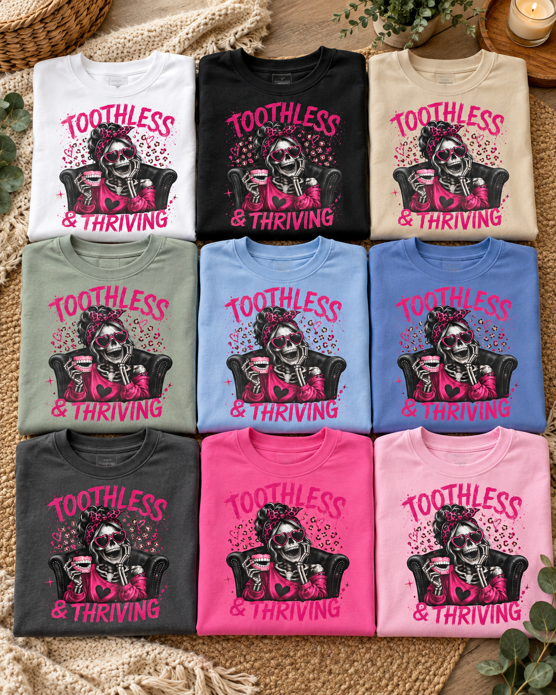 Toothless & Thriving Denture Tshirt