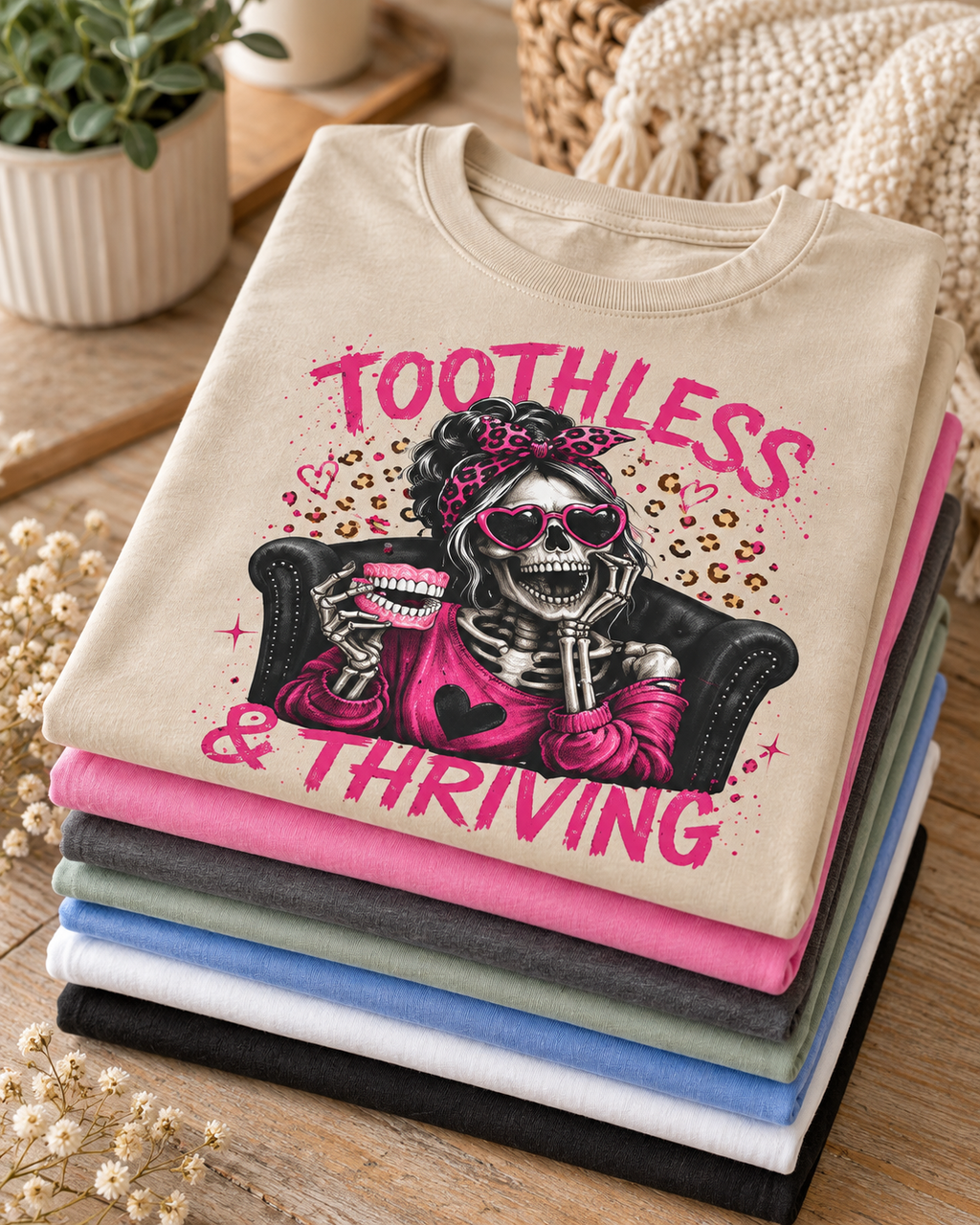 Toothless & Thriving Denture Tshirt