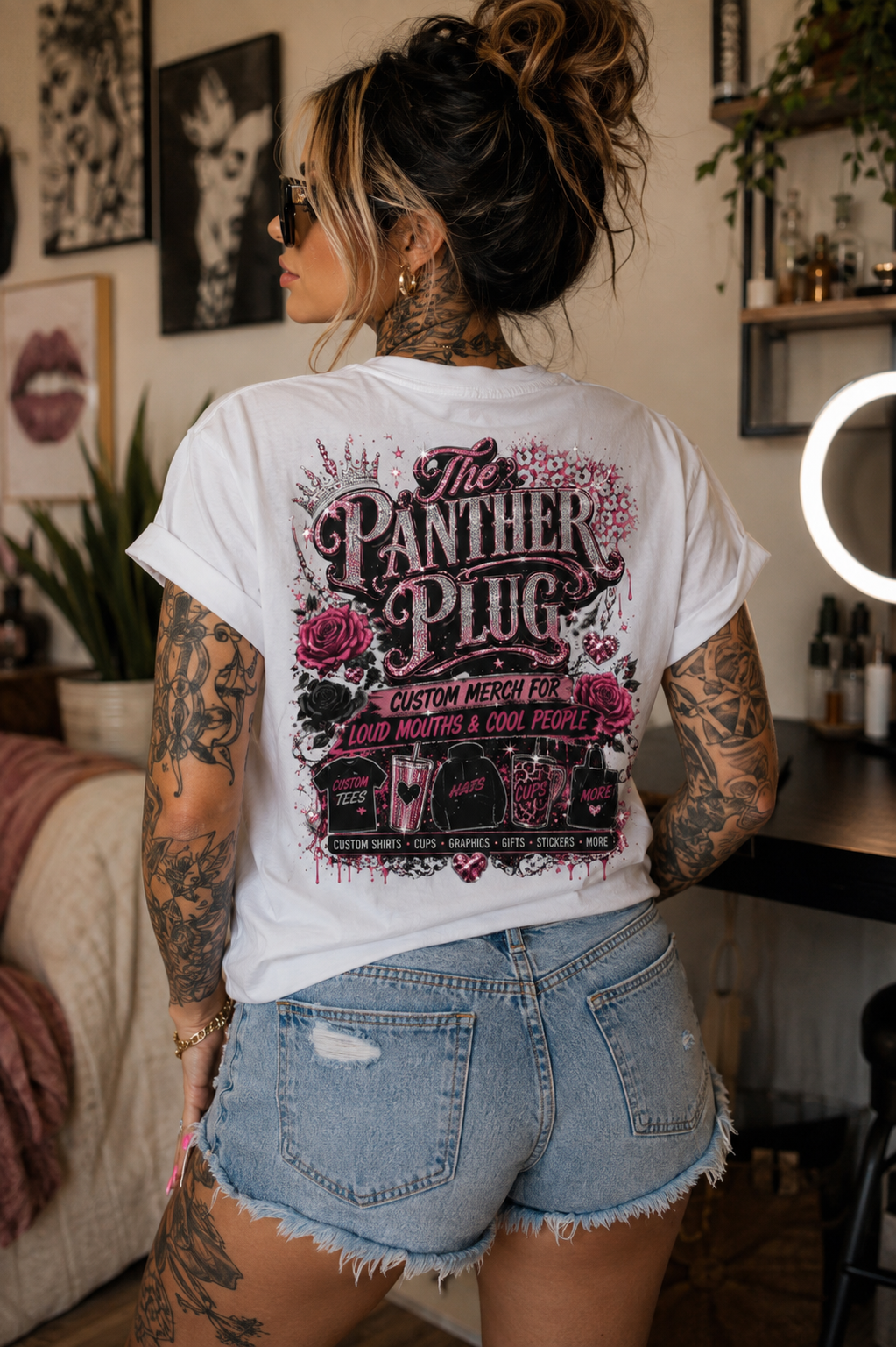 Panther Plug Graphic Tee