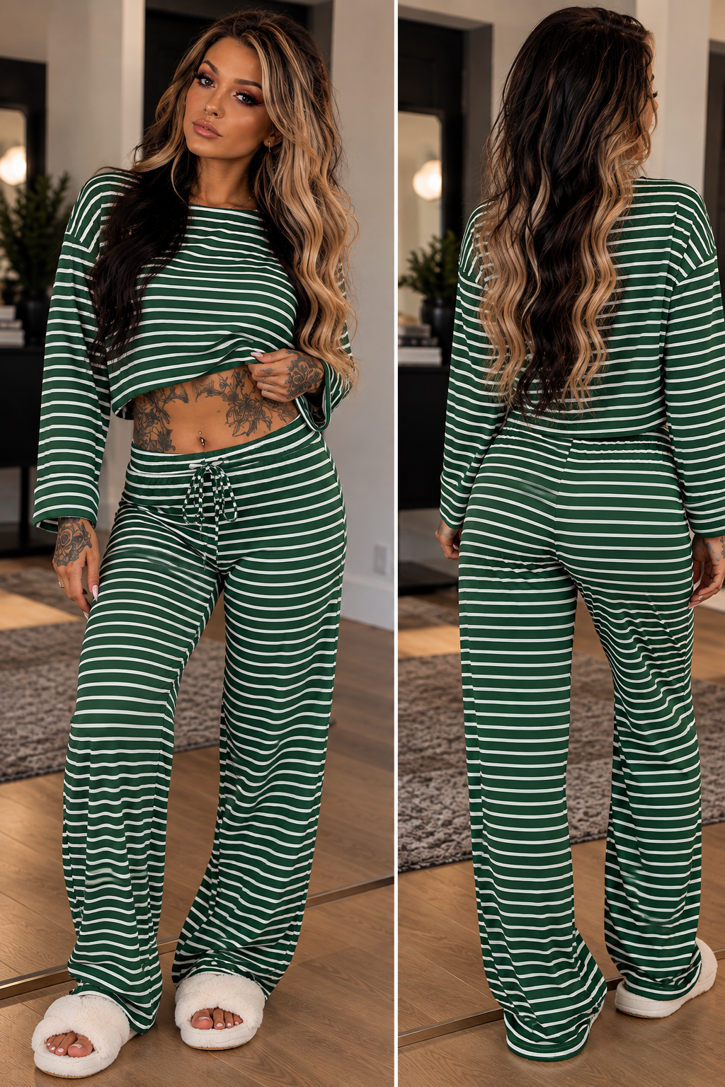 Ekouaer Soft Lounge Set